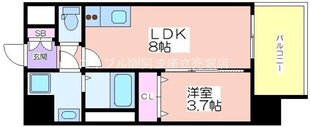 アプリーレ阿波座南の物件間取画像